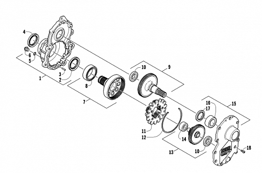 GEARCASE ASSEMBLY