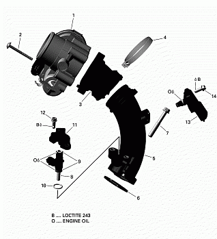 Air Intake Manifold And Throttle Body