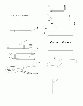 REFERENCES, TOOL KIT AND OWNERS MANUAL - R20T6A99A1/B1/E99A9/AM/AS/B9/BM/BS (49RGRTOOL13900XP)