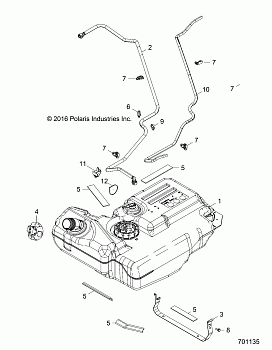 BODY, FUEL TANK - Z17VBE87N2 (701135)