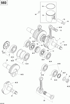 Crankshaft And Pistons (593)