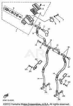 FRONT MASTER CYLINDER