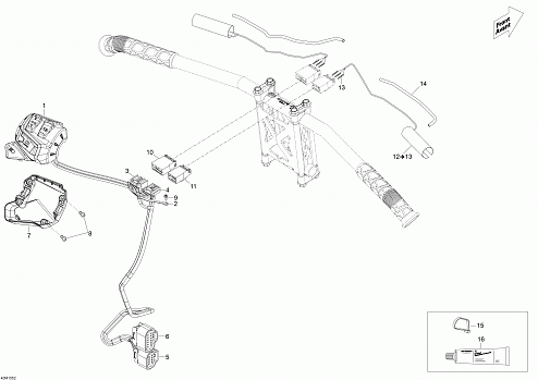 Steering Wiring Harness _40M1552