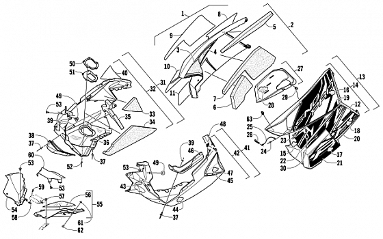 SKID PLATE AND SIDE PANEL ASSEMBLY