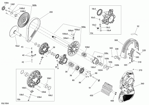 Pulley - 900 ACE Turbo