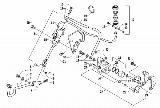 AUXILIARY BRAKE ASSEMBLY