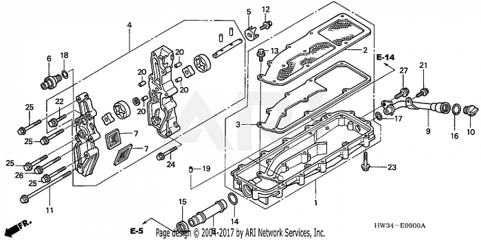 OIL PAN + OIL PUMP