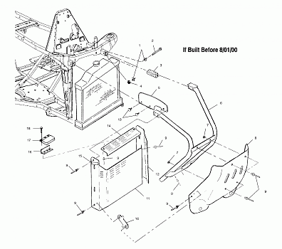 FRONT BUMPER and SHIELDS - A01BG50AA (4963766376A005)