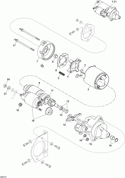 Electric Starter 550F