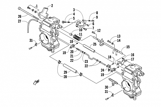 CARBURETOR - EXTERNAL PARTS