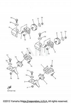 ENGINE BRACKET