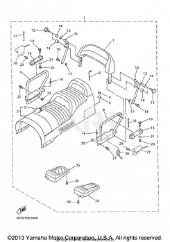 ALTERNATE SEMI DOUBLE SEAT