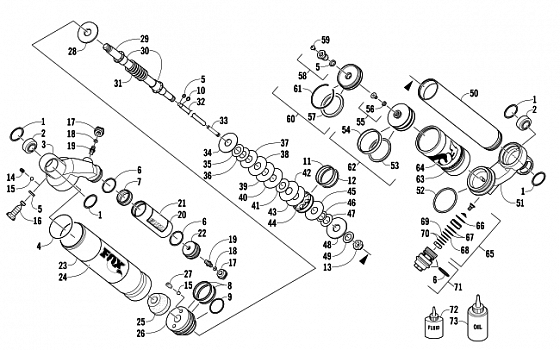 FRONT SUSPENSION SHOCK ABSORBER