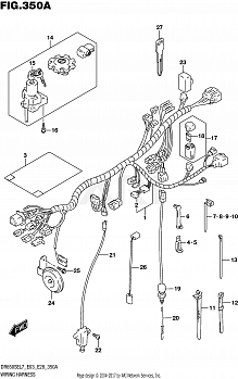 WIRING HARNESS (DR650SEL7 E03)