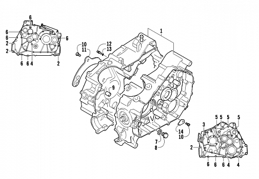 CRANKCASE ASSEMBLY