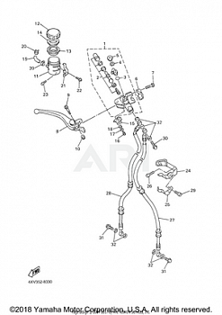 FRONT MASTER CYLINDER