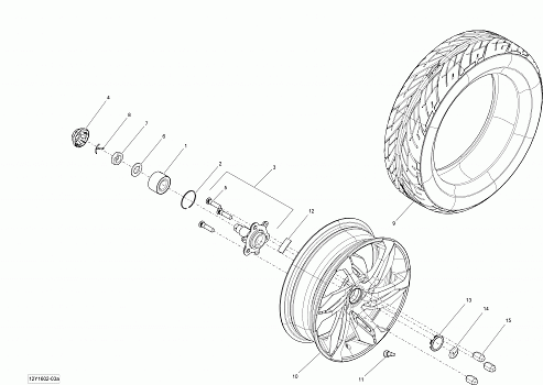 Drive System, Front