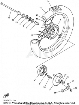 FRONT WHEEL