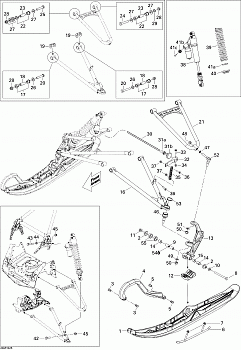 Front Suspension And Ski