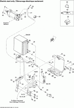 Battery And Starter 800R PTEK