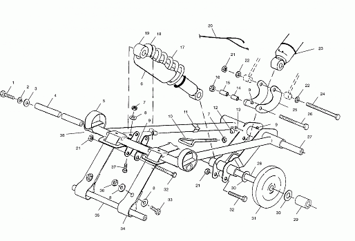 FRONT TORQUE ARM - S01SB8AS (4960686068B012)