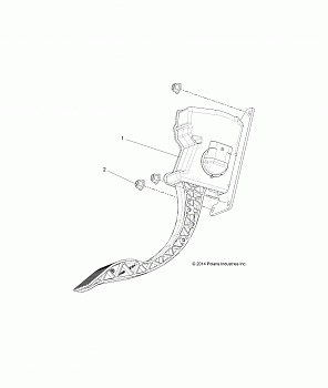 ELECTRICAL, THROTTLE PEDAL - R18RMAE4N8 (49LEVTHROTTLE15EV)