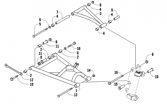 A-ARM ASSEMBLY