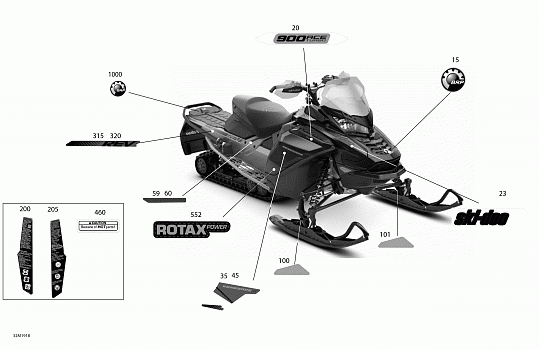 Decals - 900 ACE Turbo - Package X