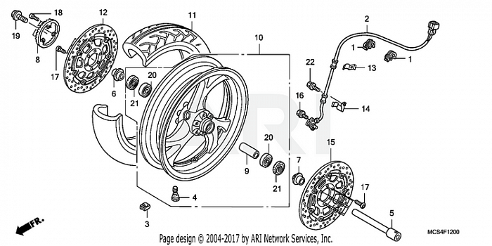 FRONT WHEEL