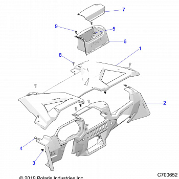 BODY, DASH - Z20NAE92KL (C700652)