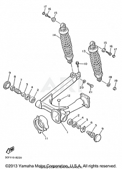 REAR ARM SUSPENSION