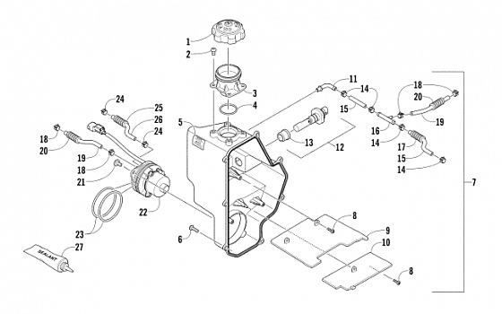 OIL TANK ASSEMBLY