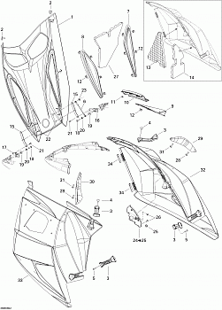 Hood MX Z 550X