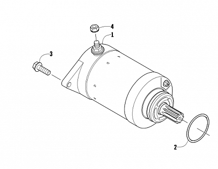 STARTER MOTOR ASSEMBLY