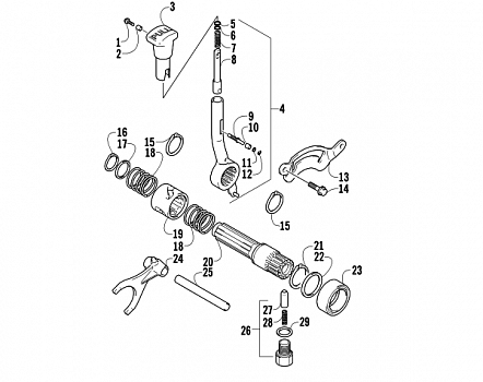 HI/LO SHIFTER ASSEMBLY