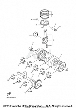 CRANKSHAFT PISTON