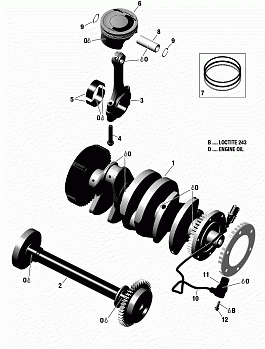 Crankshaft And Pistons