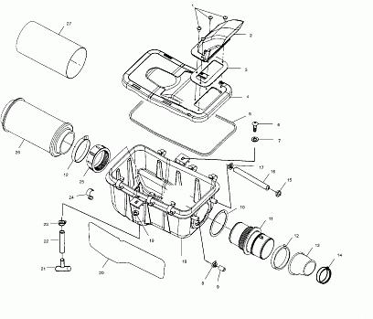 AIR BOX (If built before 1/08/01) - A01CB32AA (4963966396A014)