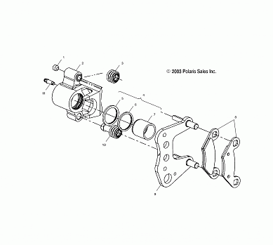 FRONT BRAKE - A03CH59AA/AF/AG (4987288728B07)