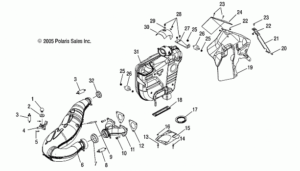 EXHAUST - S06PT7HS (4997539753C10)