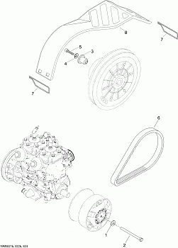 Pulley System 600HO SDI