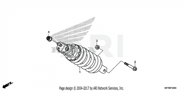 REAR SHOCK ABSORBER (1)