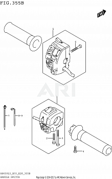 HANDLE SWITCH (AN650L5 E33)
