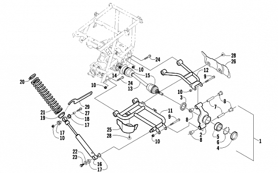 REAR SUSPENSION ASSEMBLY