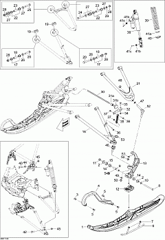 Front Suspension And Ski