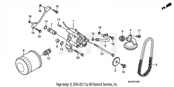 OIL FILTER + OIL PUMP