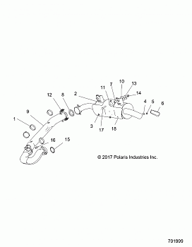 ENGINE, EXHAUST SYSTEM - R19RNA57B1/B9/EBX (701999)