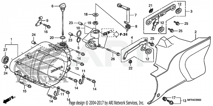 LEFT CRANKCASE COVER