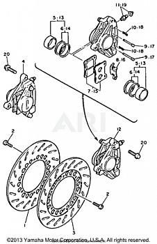 FRONT BRAKE CALIPER