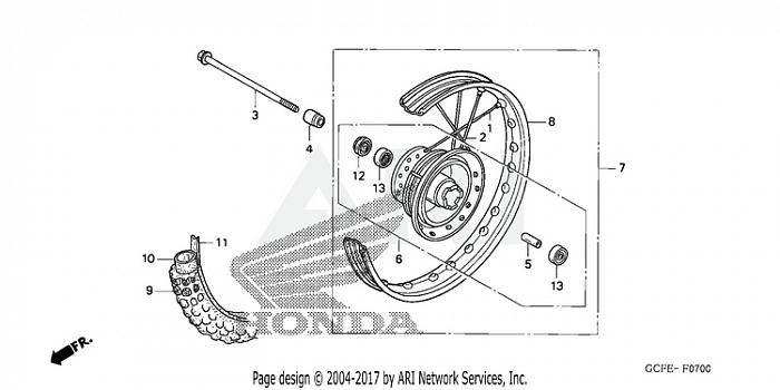 FRONT WHEEL